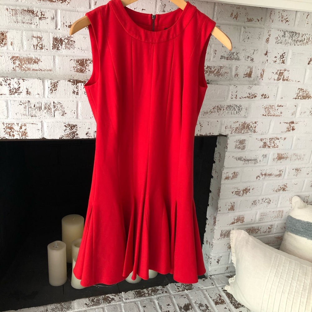 BCBG red dress